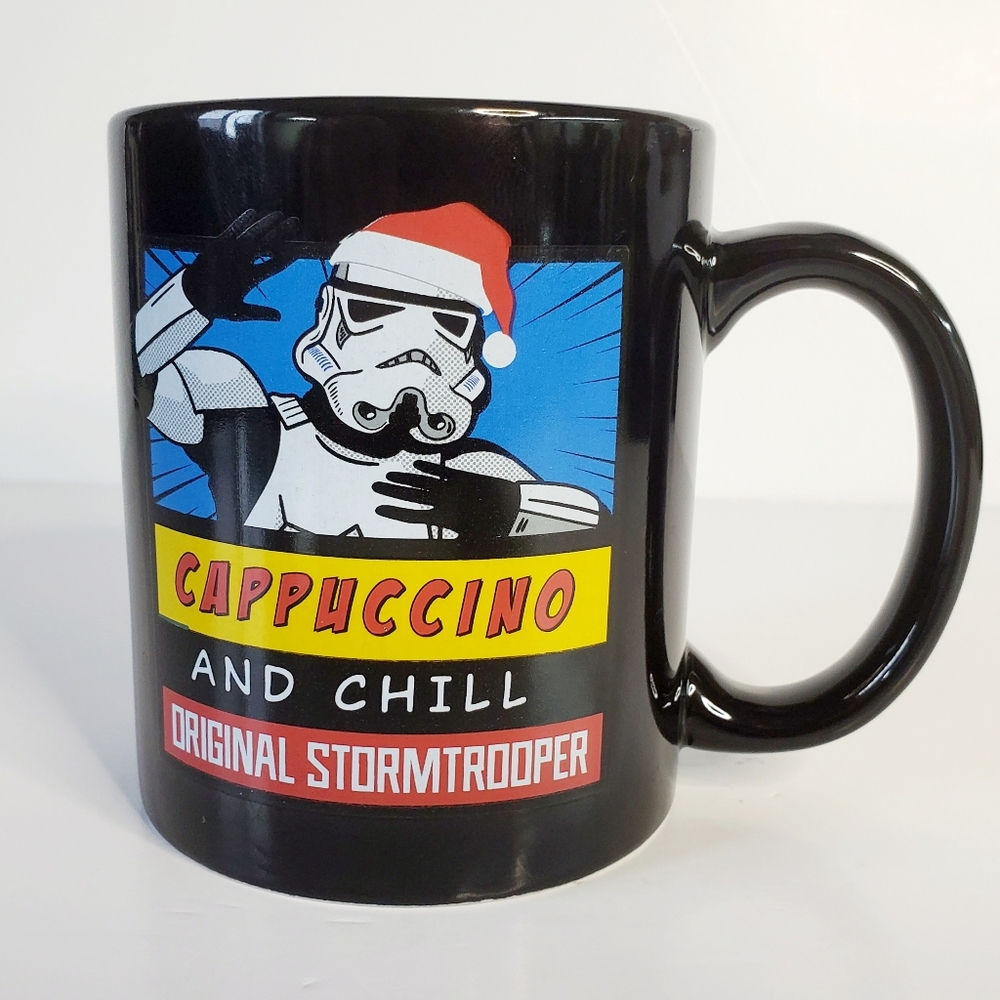 Cappuccino and Chill Stormtrooper Mug 2023 Shepperton Design Studios